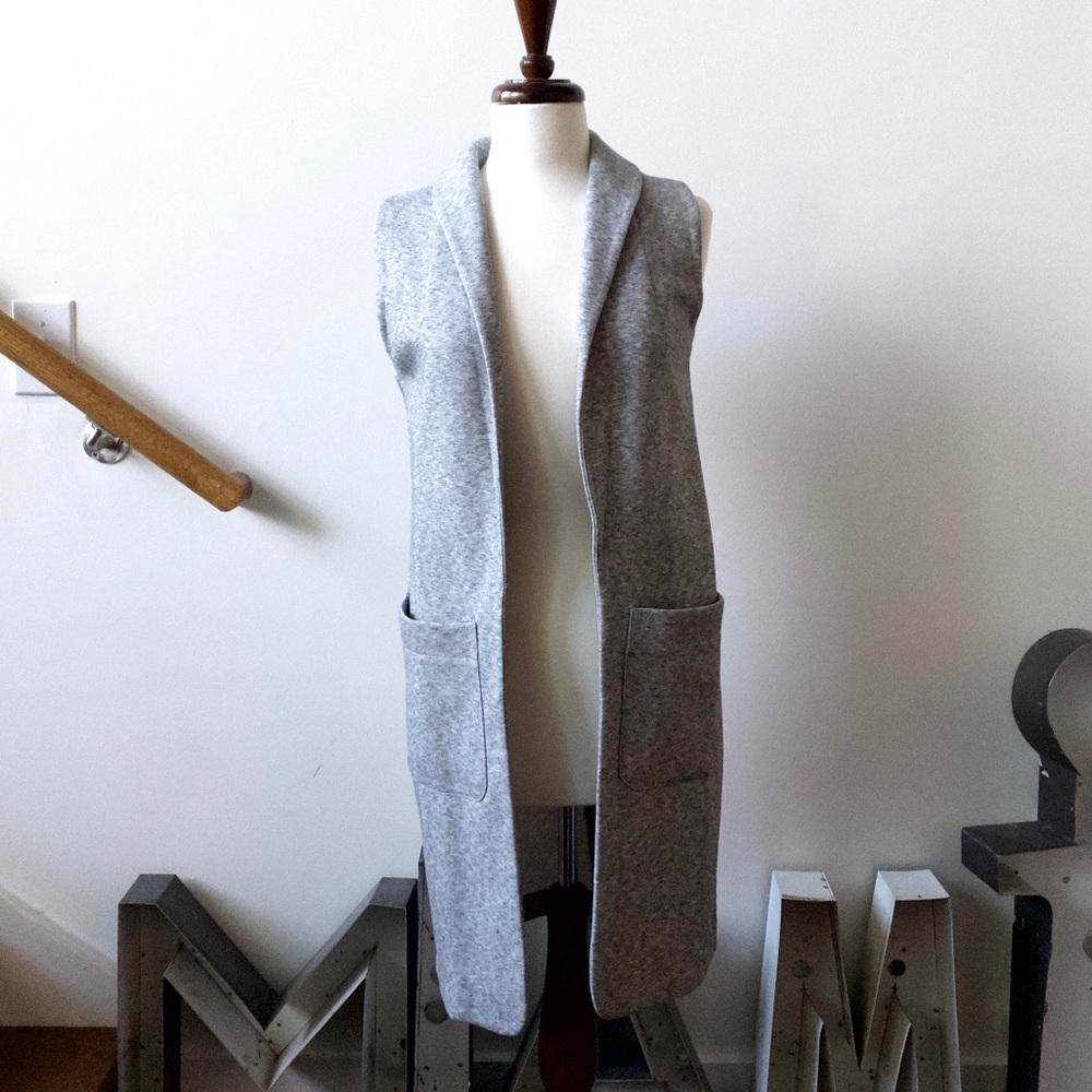 TopShop sleeveless coat